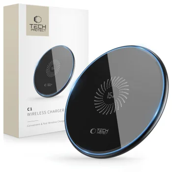 Tech-Protect QI15W-C1 Inductive Wireless Charger 15W - Black