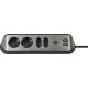 Clatronic KB 3713 N Cool Box 22L, 12V/230V, Red/Grey