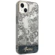 Guess Porcelain Collection Case for iPhone 14 Plus - Gray