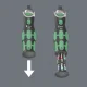 Wera 8009 Zyklop Pocket Set 1 Ratchet and Bit Set, 13 Pieces