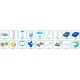 Intex 26726 Frame Pool 457 x 122 cm with Filter Pump and Ladder