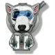Nimmy Cool&Cute 2.0 Dog Magnetic Pendant & Phone Stand - Gray