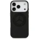 Mercedes Silicone Vintage Logo MagSafe Case for iPhone 17 Pro, Black