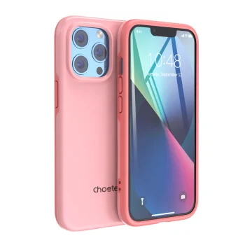 Choetech PC0113-MFM-PK MFM Anti-drop MagSafe Case for iPhone 13 Pro Pink