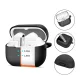 Tech-Protect Silicone Hook Case for Samsung Galaxy Buds 3 / 3 Pro, Black
