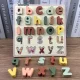 Bakalu Wooden Educational Alphabet Puzzle KZ0989