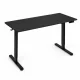 Electric Height Adjustable Desk ModernHome 120x60 cm, 72-118 cm, Black
