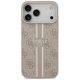 Guess 4G Printed Stripes MagSafe vāciņš iPhone 17 Pro Max telefonam – rozā | Phone Case Cover
