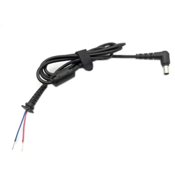 Power Supply Connector Cable for Samsung, Sony Laptops, 6.5 x 4.4mm with Pin