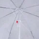 Adjustable Beach and Garden Umbrella with Tilt Function, 150 cm, Leaves Pattern