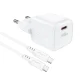Acefast A77 Mini GaN Wall Charger PD 30W + USB-C Cable - White