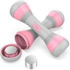 Fitness Dumbbells Weight Adjustable 2 x 1-2kg Set of 2 Pieces