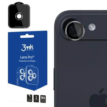 3mk Lens Protection Pro Tempered Glass for iPhone 17 Air, Gray