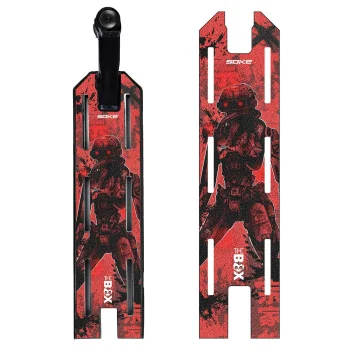 Stunt Scooter Grip Tape Soke Red Cyber, 52 x 13 cm