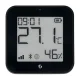 Shelly BLU H&T Display ZB Temperature, Humidity, and Light Sensor, Black