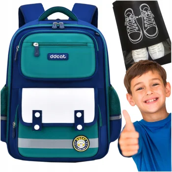School Backpack with Shoe Bag, 30L
