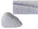 Ergonomic Orthopedic Foam Sleep Pillow, White