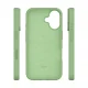 Etteri Silicone Case for Apple iPhone 16 6.1\" Light Green