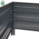Raised Garden Bed Klasika Garden, 1500x750x300mm, Grey