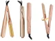 2-in-1 Hair Straightener and Curler Twist, 40W, Gold