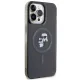 Karl Lagerfeld iPhone 15 Pro Max Case MagSafe IML KC Glitter, Black