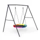 Kids Outdoor Nest Swing 100 cm Steel Frame ECOTOYS