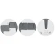 Plonos PL-962 Garden Edging 2.5m Grey