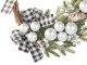 Christmas Wreath with Decorations for Door and Wall, 30 cm