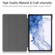 Samsung Galaxy Tab S9 (SM-X710, SM-X716B) Trifold Stand PU Leather Cover Case, Blue