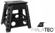 Malatec Folding Stool 39cm, Black/White