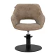 Hairdressing Chair Gabbiano Morena Modern Old Leather, Brown