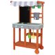 Lulilo Sableto Wooden Garden Mud Kitchen for Kids with Accessories, 110.5 cm