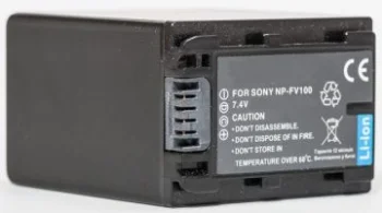 Extra Digital Battery for Sony NP-FV100 (3900 mAh)