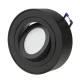 Maclean MCE462 B Recessed Spotlight Fixture for MR16/GU10, Black