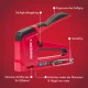 Arrow T50 RED2 Heavy Duty Staple and Brad Nail Gun, Red/Black