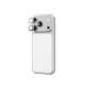 AmazingThing iPhone 17 Pro / 17 Pro Max Lens Glass with Silver Aluminum Frame