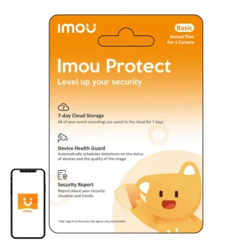 Imou Protect Basic Annual Subscription (1 Camera)