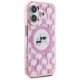 Apple iPhone 16 6.1\'\' Karl Lagerfeld IML Monogram Karl & Choupette Head MagSafe Cover Case, Pink | Чехол...