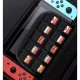 Dunmoon 19379 Protective Case for Portable Console, Black/Red