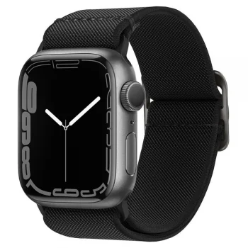 Spigen Fit Lite Strap for Apple Watch (42/44/45/49 mm), Black