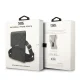 Karl Lagerfeld Monogram Plate Phone Handbag Black