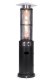 MultiGarden BYH-D-PC 11 kW Gas Patio Heater with Glass Tube and Cover, Black