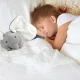 Interactive Elephant Plush Toy with Sound and Moving Ears, 30 cm, Grey and White