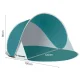 TRIZAND 00023856 Pop-Up Beach Tent 190x120x86cm, Blue-Grey