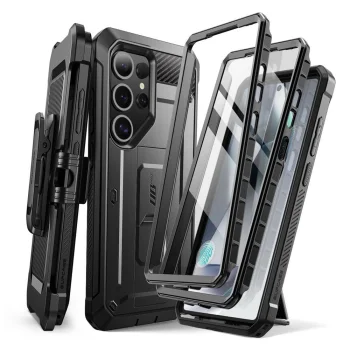 Supcase Unicorn Beetle Pro Case for Samsung Galaxy S25 Ultra Black