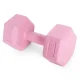 Modernhome HCD-6-PK Hexagonal Dumbbell Set 2x3 kg, Pink