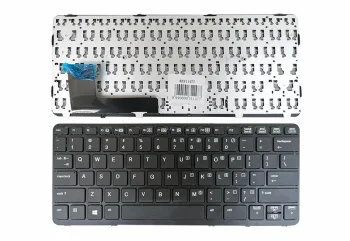 HP Elitebook 720 G1 / G2, 820 G1 Keyboard (US), Black