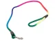Stylish durable dog leash, 120 cm x 1.2 cm, multicolour