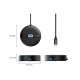 Orico YS1-C2 4-Port USB Hub (1x USB-A 3.0, 3x USB-A 2.0), 0.3m, Black
