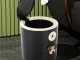 Mini Trash Can for Kids Room Dog, 2L, Click Lid